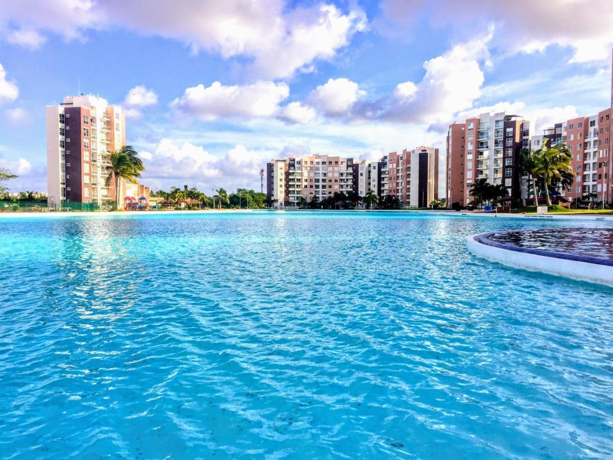 Escape Al Caribe Con Una Vista Impresionante En Pilarita'S Dream Lagoons Cancun Ngoại thất bức ảnh