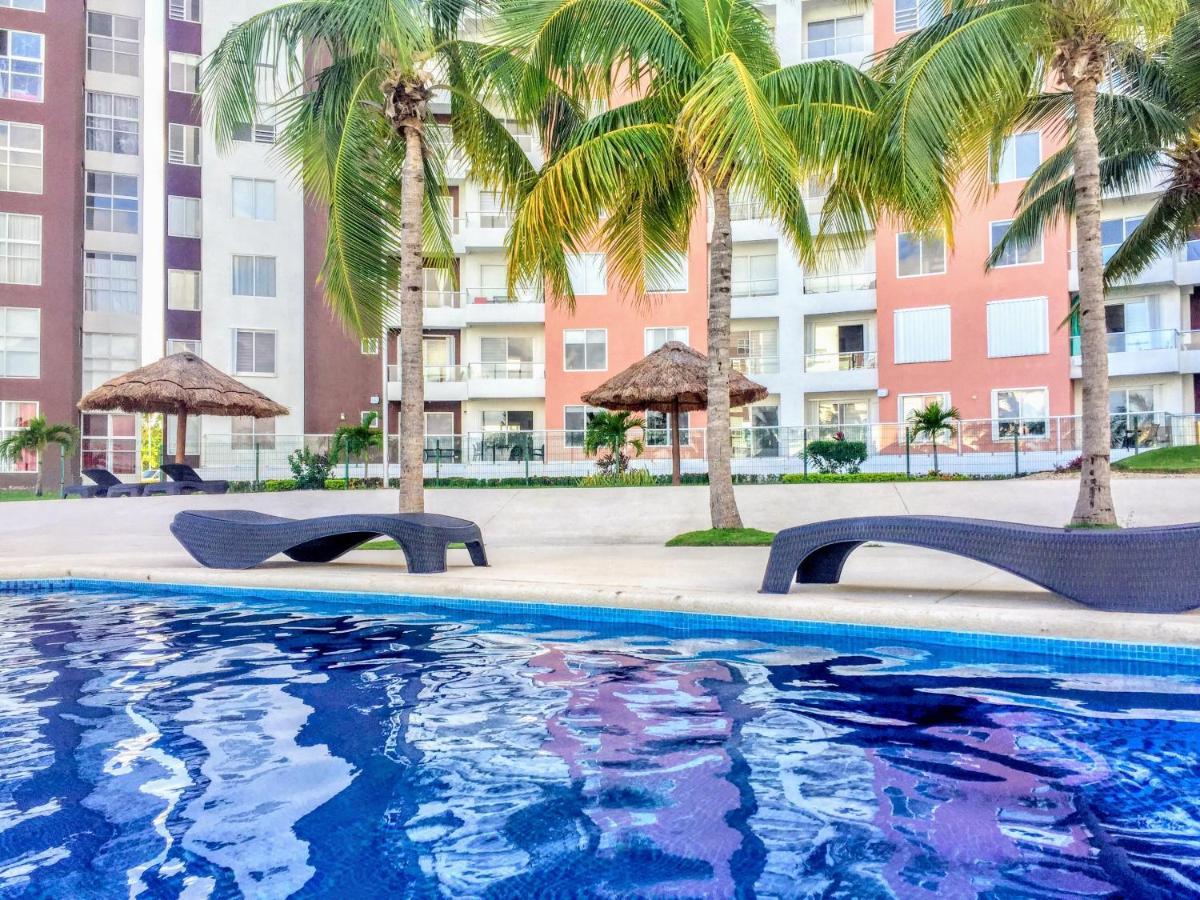 Escape Al Caribe Con Una Vista Impresionante En Pilarita'S Dream Lagoons Cancun Ngoại thất bức ảnh