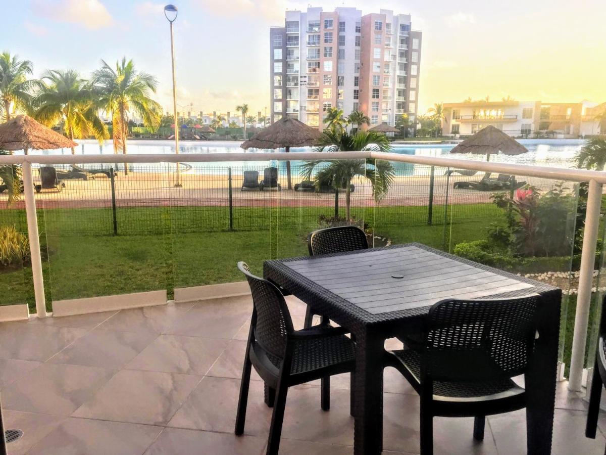Escape Al Caribe Con Una Vista Impresionante En Pilarita'S Dream Lagoons Cancun Ngoại thất bức ảnh