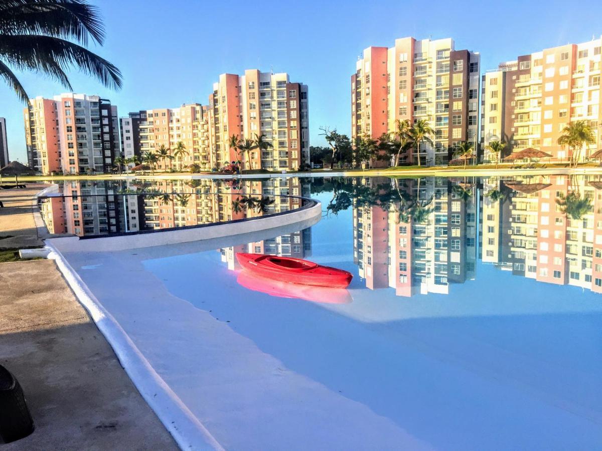 Escape Al Caribe Con Una Vista Impresionante En Pilarita'S Dream Lagoons Cancun Ngoại thất bức ảnh