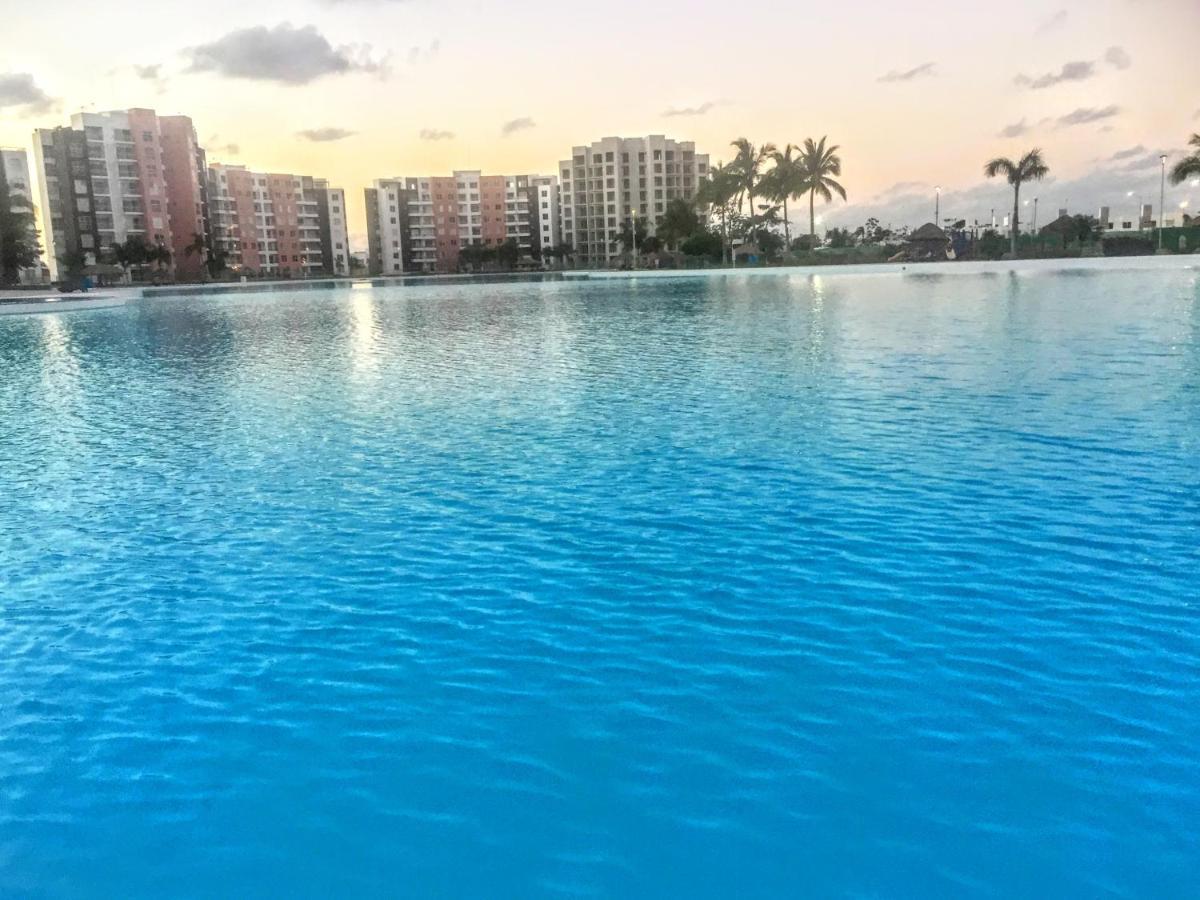 Escape Al Caribe Con Una Vista Impresionante En Pilarita'S Dream Lagoons Cancun Ngoại thất bức ảnh