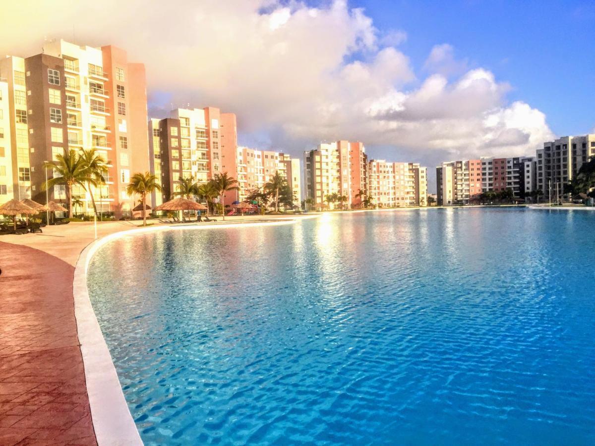 Escape Al Caribe Con Una Vista Impresionante En Pilarita'S Dream Lagoons Cancun Ngoại thất bức ảnh