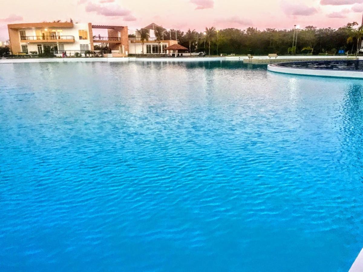 Escape Al Caribe Con Una Vista Impresionante En Pilarita'S Dream Lagoons Cancun Ngoại thất bức ảnh