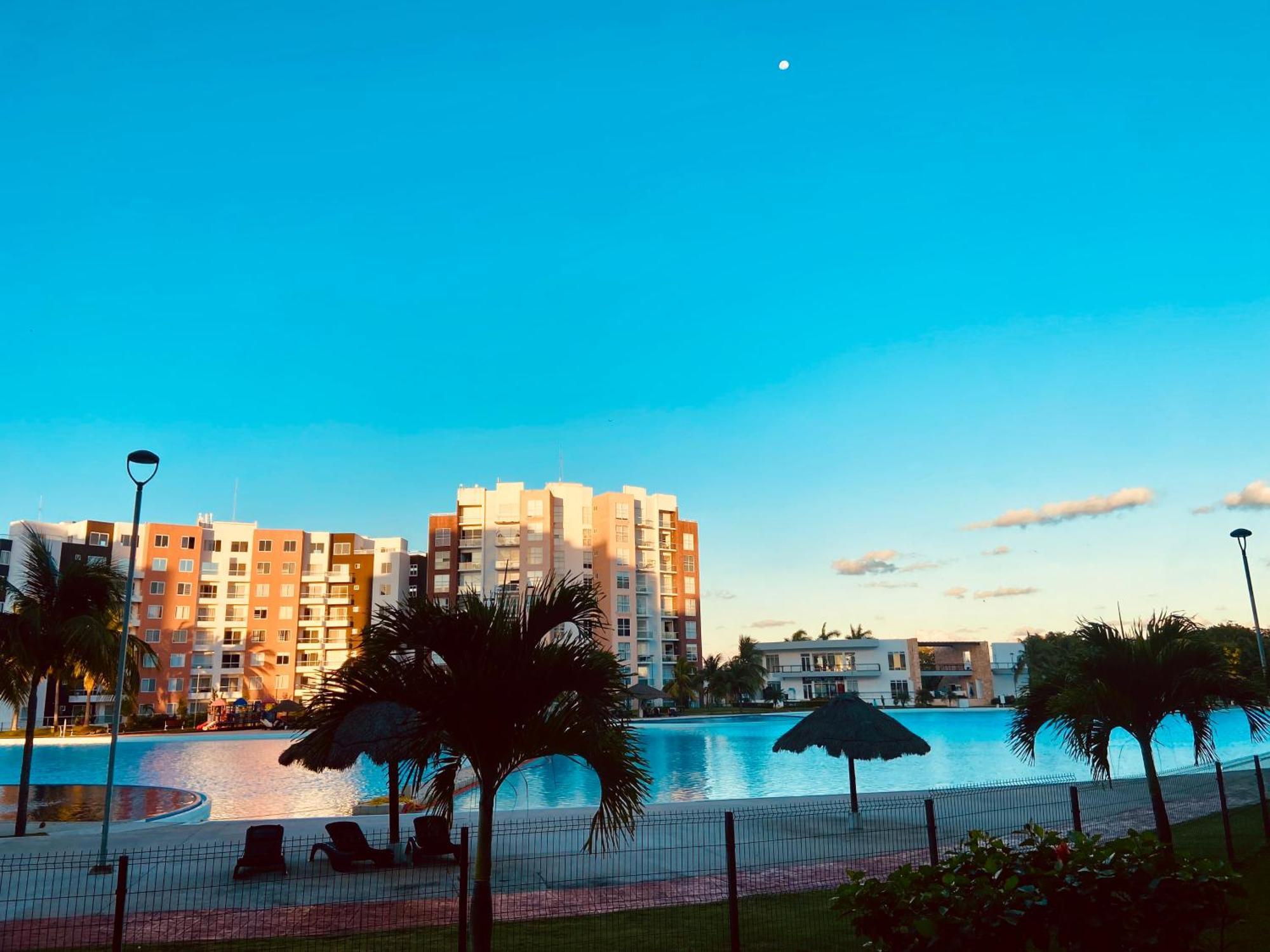 Escape Al Caribe Con Una Vista Impresionante En Pilarita'S Dream Lagoons Cancun Ngoại thất bức ảnh